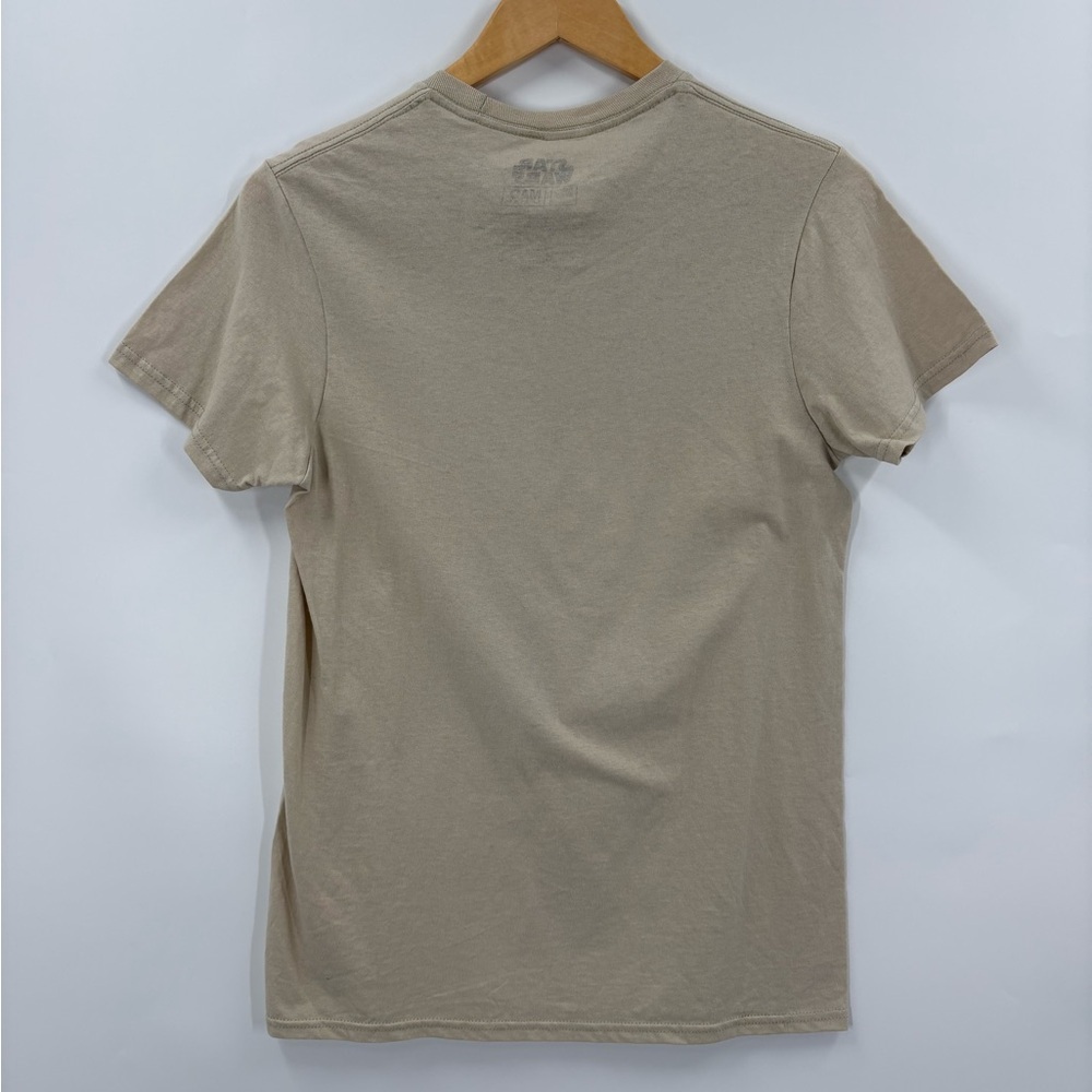 Star Wars Retro Style Beige Graphic Tee Darth Vader & Stormtroopers | Small NWT - Picture 4 of 5